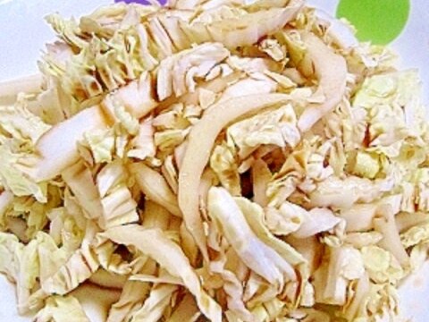 甘酢でさっぱり★白菜の香醋和え（糖醋白菜）